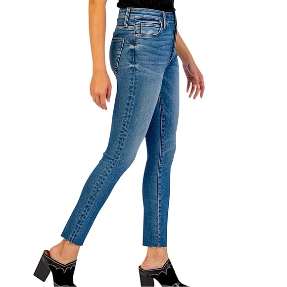 KUT FROM THE KLOTH CHARLIZE HIGH RISE FAB AB CIGARETTE JEANS SZ 4 EUC - Picture 13 of 13